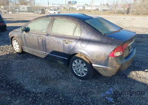 2010 Honda Civic Vp from USA, damaged, VIN 2HGFA1F34AH529092